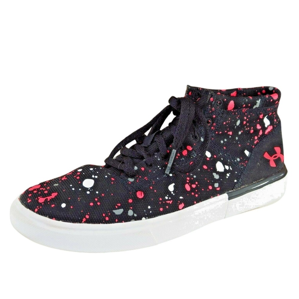 Under Armour Girls Shoes Size 5 M Black Casual Shoes Fabric 4501370746